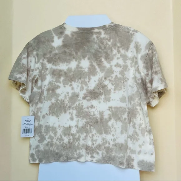 Arizona Grand Canyon Tie Dye Cropped Tee Oversized shirt Size L - Picture 2 of 3